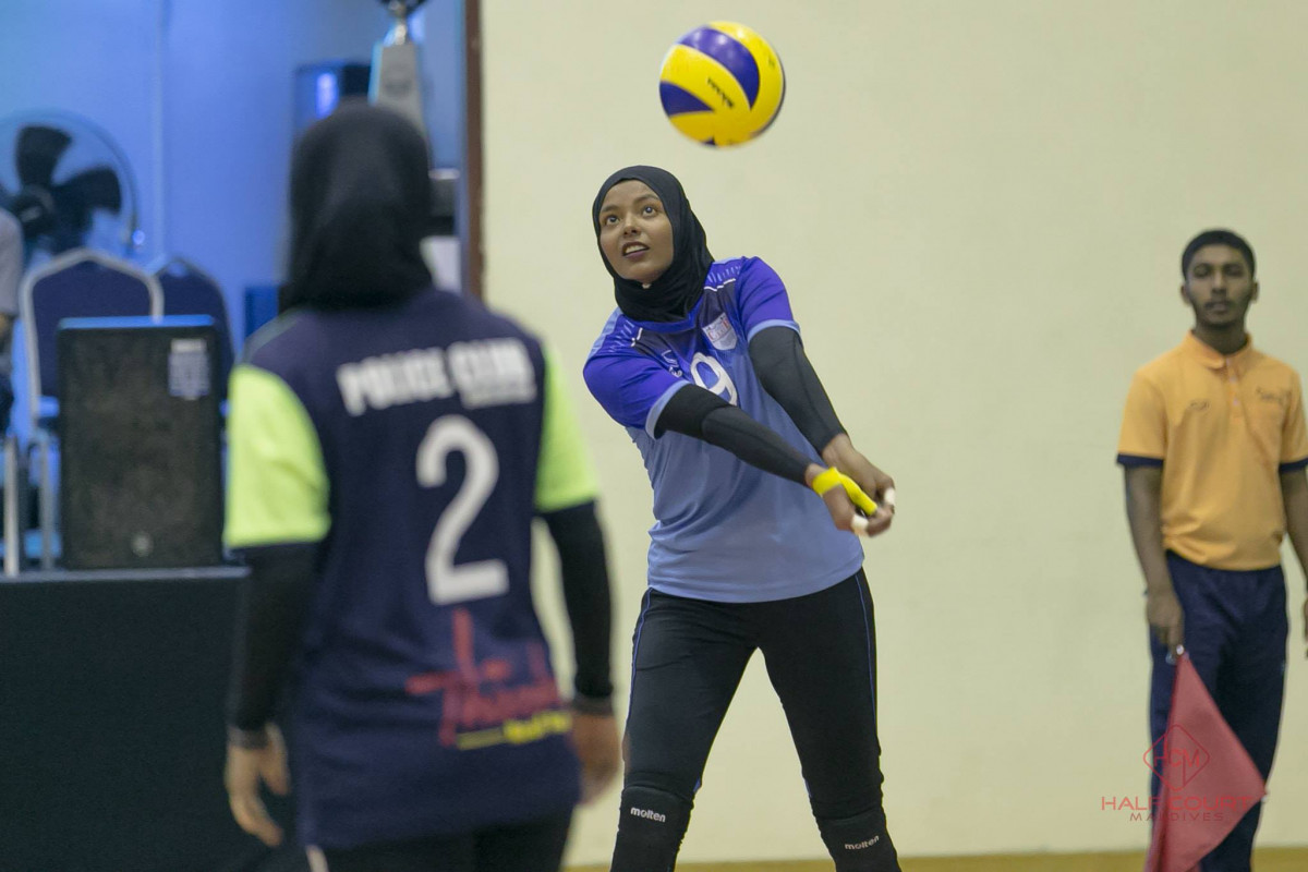 އައިމިނަތު ޝާހާ ޝާމިން ނިމިގެންދިޔަ ވޮލީބޯލް އެސޯސިއޭޝަން ކަޕުން