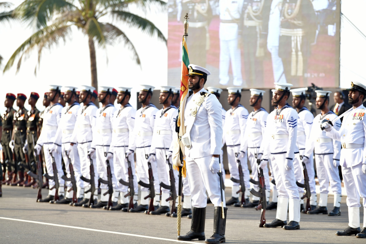 ސްރީލަންކާގެ 71 ވަނަ މިނިވަން ދުވަސް ފާހަގަކުރުމުގެ ރަސްމިއްޔާތު ރާއްޖޭގެ ރައީސުލްޖުމްހޫރިއްޔާ ޝަރަފުވެރިކޮށްދެއްވުން -- ފޮޓޯ: ރައީސް އޮފީސް