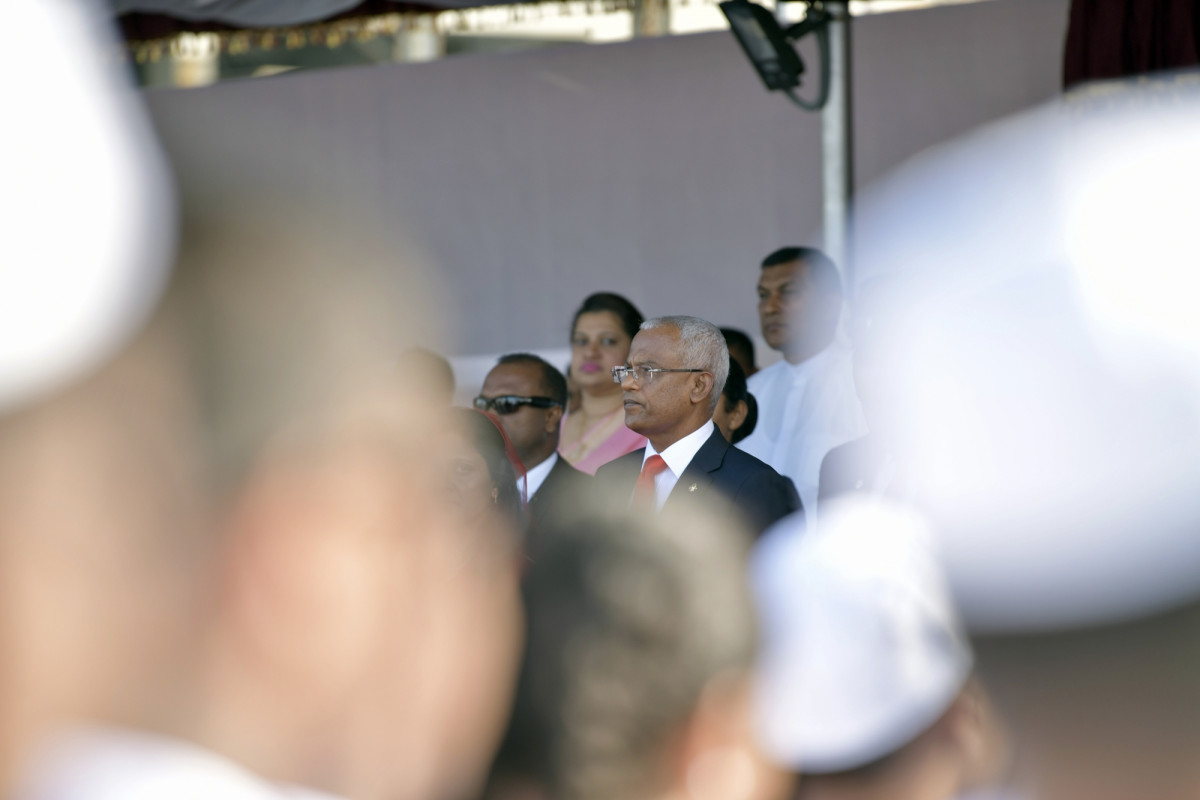 ސްރީލަންކާގެ 71 ވަނަ މިނިވަން ދުވަސް ފާހަގަކުރުމުގެ ރަސްމިއްޔާތު ރާއްޖޭގެ ރައީސުލްޖުމްހޫރިއްޔާ ޝަރަފުވެރިކޮށްދެއްވުން -- ފޮޓޯ: ރައީސް އޮފީސް