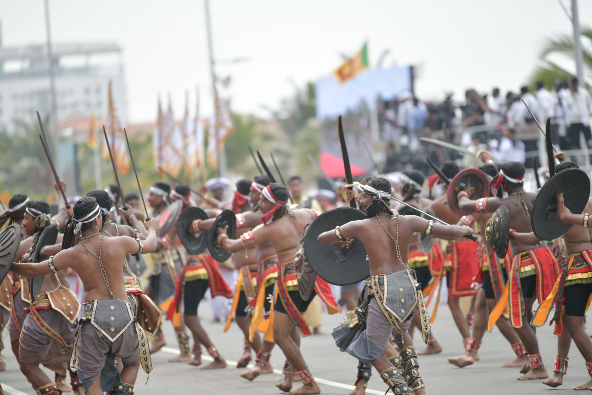 ސްރީލަންކާގެ 71 ވަނަ މިނިވަން ދުވަސް ފާހަގަކުރުމުގެ ރަސްމިއްޔާތު ރާއްޖޭގެ ރައީސުލްޖުމްހޫރިއްޔާ ޝަރަފުވެރިކޮށްދެއްވުން -- ފޮޓޯ: ރައީސް އޮފީސް