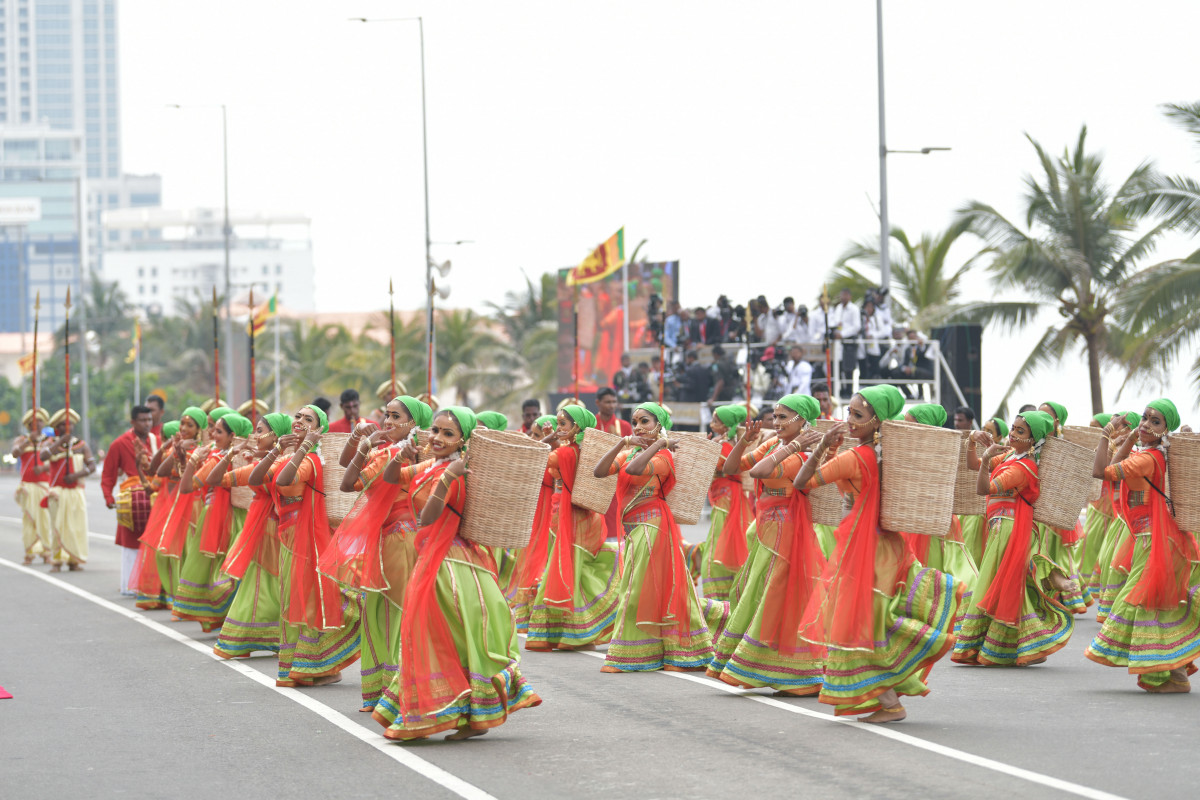 ސްރީލަންކާގެ 71 ވަނަ މިނިވަން ދުވަސް ފާހަގަކުރުމުގެ ރަސްމިއްޔާތު ރާއްޖޭގެ ރައީސުލްޖުމްހޫރިއްޔާ ޝަރަފުވެރިކޮށްދެއްވުން -- ފޮޓޯ: ރައީސް އޮފީސް