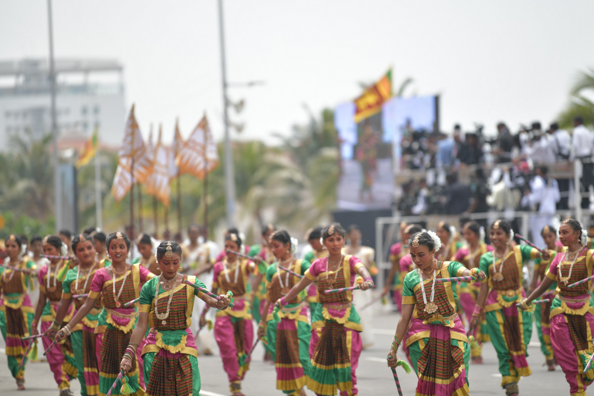 ސްރީލަންކާގެ 71 ވަނަ މިނިވަން ދުވަސް ފާހަގަކުރުމުގެ ރަސްމިއްޔާތު ރާއްޖޭގެ ރައީސުލްޖުމްހޫރިއްޔާ ޝަރަފުވެރިކޮށްދެއްވުން -- ފޮޓޯ: ރައީސް އޮފީސް