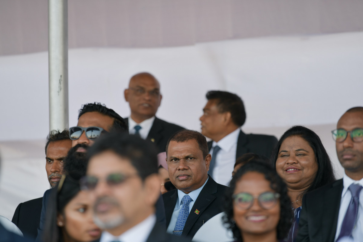 ސްރީލަންކާގެ 71 ވަނަ މިނިވަން ދުވަސް ފާހަގަކުރުމުގެ ރަސްމިއްޔާތު ރާއްޖޭގެ ރައީސުލްޖުމްހޫރިއްޔާ ޝަރަފުވެރިކޮށްދެއްވުން -- ފޮޓޯ: ރައީސް އޮފީސް