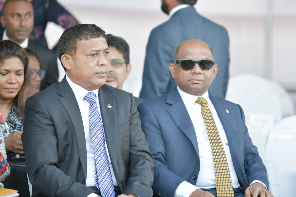 ސްރީލަންކާގެ 71 ވަނަ މިނިވަން ދުވަސް ފާހަގަކުރުމުގެ ރަސްމިއްޔާތު ރާއްޖޭގެ ރައީސުލްޖުމްހޫރިއްޔާ ޝަރަފުވެރިކޮށްދެއްވުން -- ފޮޓޯ: ރައީސް އޮފީސް