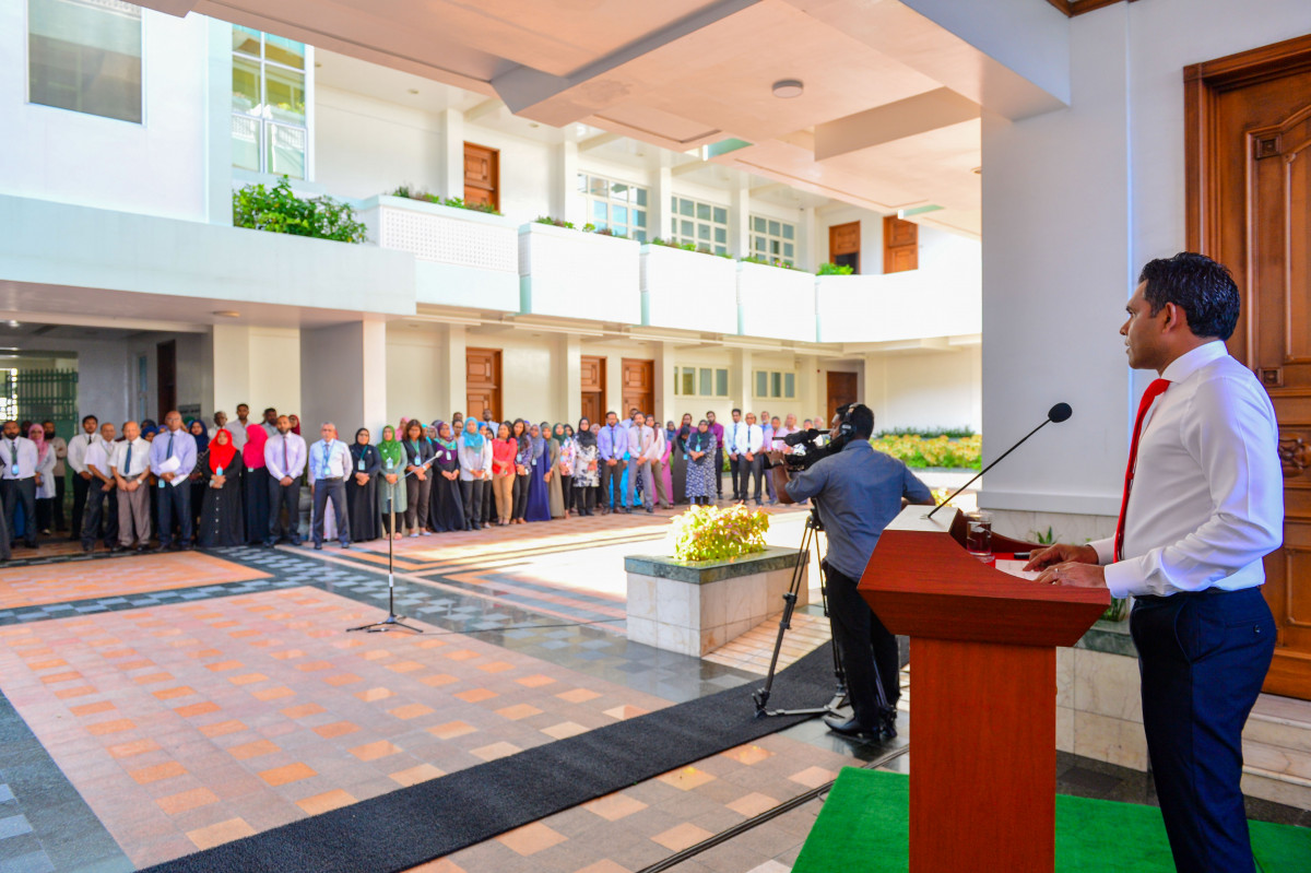 ދުޅަހެޔޮ މުޖުމައުއެއް ބިނާކުރުމަށް ރައީސުލްޖުމްހޫރިއްޔާ އަމަލީ ގޮތުން ބައިވެރިވެ ވަޑައިގަންނަވާކަން ރައީސުލްޖުމްހޫރިއްޔާގެ ނާއިބު ފާހަގަ ކުރެއްވިއެވެ.