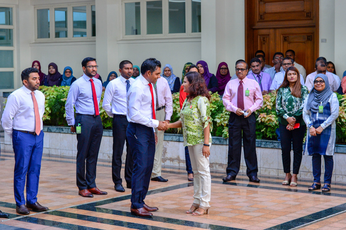 "އެކްޓިވް ވަރކްޕްލޭސް" ފަދަ ހަރަކާތެއް ކެންސަރ ސޮސައިޓީން ކުރިއަށް ގެންގޮސްދެއްވިކަމަށްޓަކައި ނައިބް ރައީސް ޝުކުރުއަދާކުރެއްވިއެވެ.