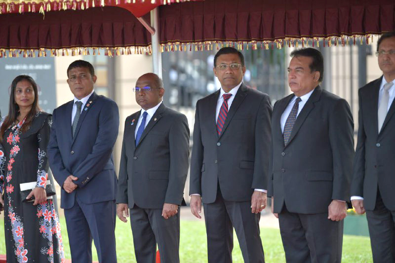 މި ރަސްމިއްޔާތުގައި ދެ ސަރުކާރުގެ އިސް ބޭފުޅުން ބައިވެރިވެވަޑައިގެންފައިވެއެވެ.