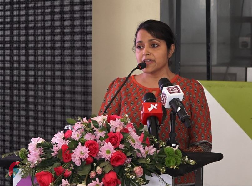 މިނިސްޓަރ ޔުމްނާ މައުމޫން، މިއަދު ބޭއްވި ހަފްލަގެ ތެރެއިން