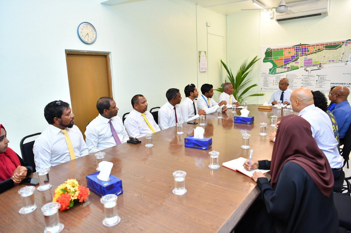 ރައީސުލްޖުމްހޫރިއްޔާ ގއ. ވިލިނގިލި ކައުންސިލް މެންބަރުންނާ ބައްދަލުކުރެއްވުން