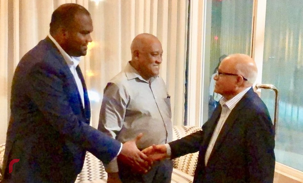 ރައީސް މައުމޫން އެނބުރި ރާއްޖެ ވަޑައިގަތުން