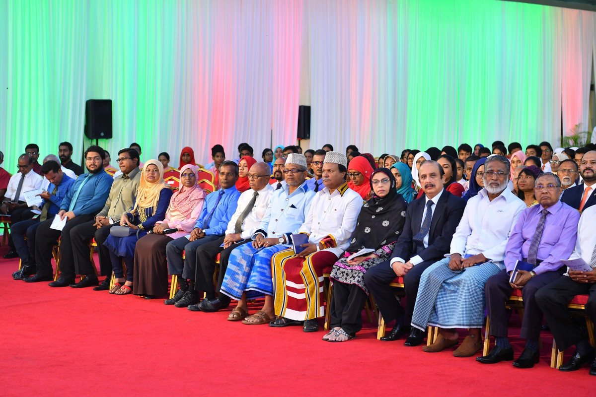 ފެބްރުއަރީ 21، 2019: ބައިނަލްއަޤްވާމީ މާދަރީ ބަހުގެ ދުވަސް ފާހަގަކުރުމަށް ދަރުބާރުގޭގައި ބޭއްވި ޖަލްސާގެ ތެރެއިން