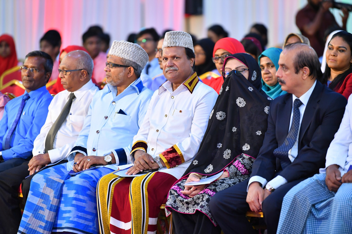 ފެބްރުއަރީ 21، 2019: ބައިނަލްއަޤްވާމީ މާދަރީ ބަހުގެ ދުވަސް ފާހަގަކުރުމަށް ދަރުބާރުގޭގައި ބޭއްވި ޖަލްސާގެ ތެރެއިން