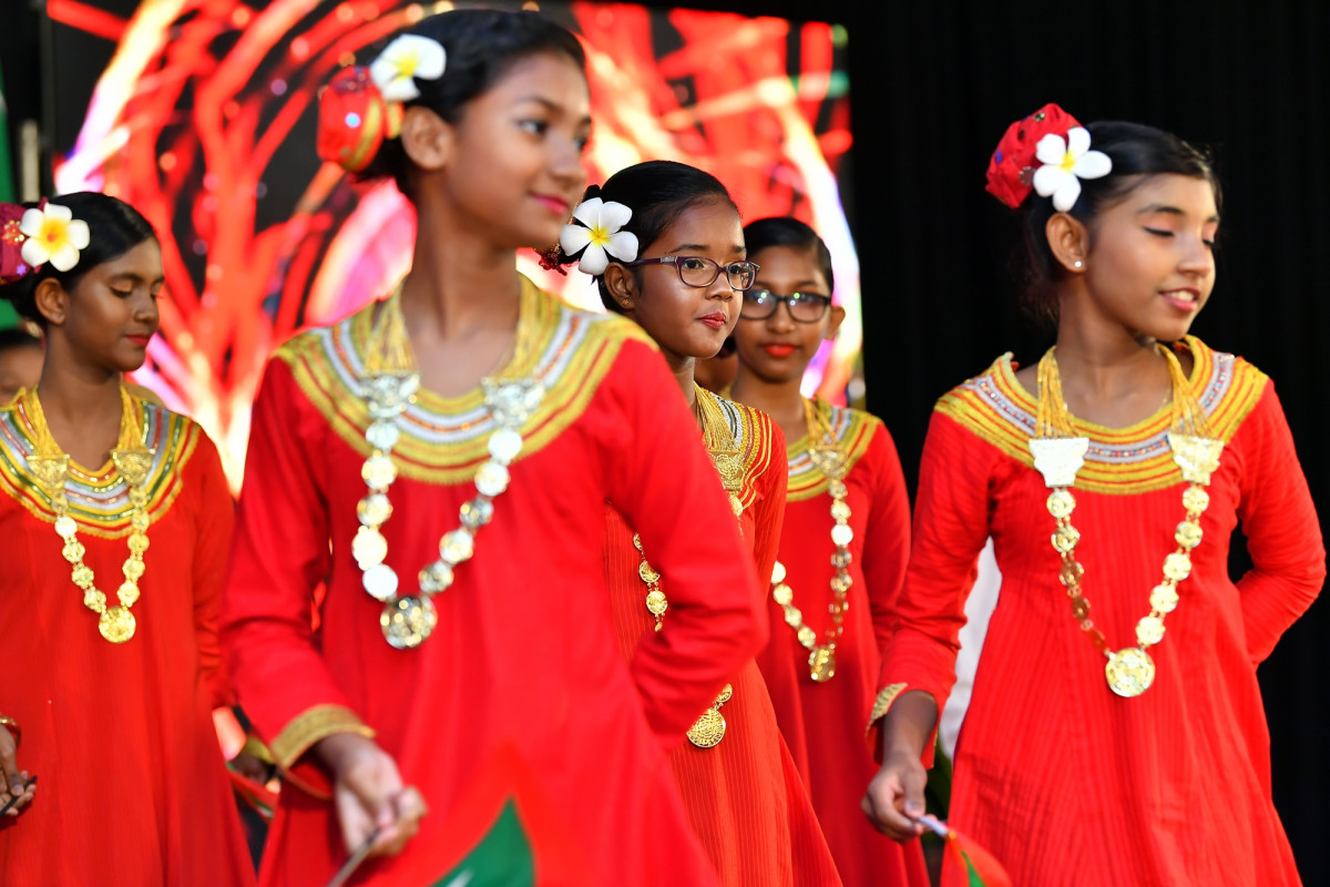 ފެބްރުއަރީ 21، 2019: ބައިނަލްއަޤްވާމީ މާދަރީ ބަހުގެ ދުވަސް ފާހަގަކުރުމަށް ދަރުބާރުގޭގައި ބޭއްވި ޖަލްސާގެ ތެރެއިން