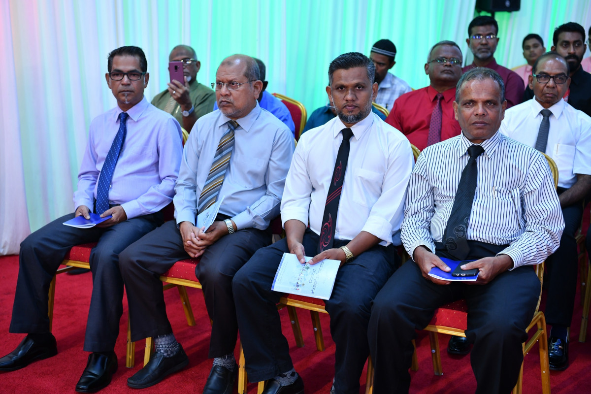 ފެބްރުއަރީ 21، 2019: ބައިނަލްއަޤްވާމީ މާދަރީ ބަހުގެ ދުވަސް ފާހަގަކުރުމަށް ދަރުބާރުގޭގައި ބޭއްވި ޖަލްސާގެ ތެރެއިން