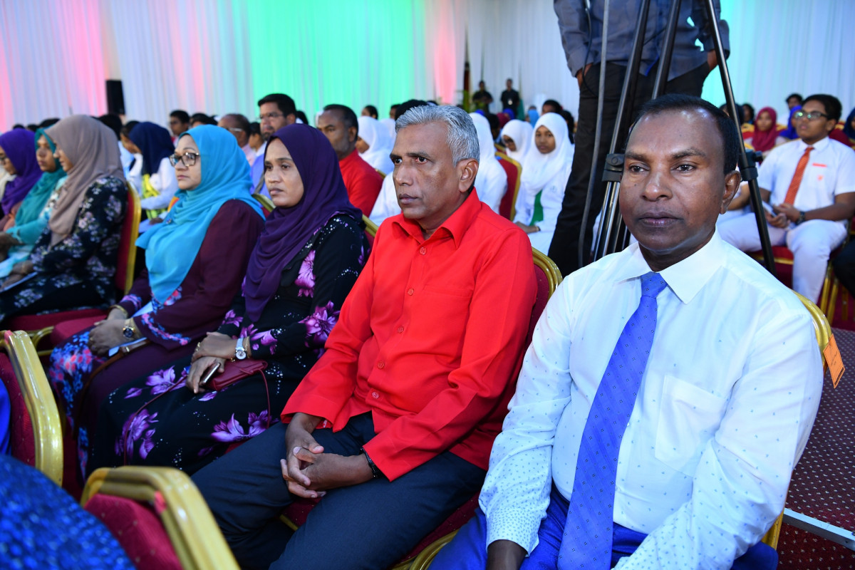 ފެބްރުއަރީ 21، 2019: ބައިނަލްއަޤްވާމީ މާދަރީ ބަހުގެ ދުވަސް ފާހަގަކުރުމަށް ދަރުބާރުގޭގައި ބޭއްވި ޖަލްސާގެ ތެރެއިން