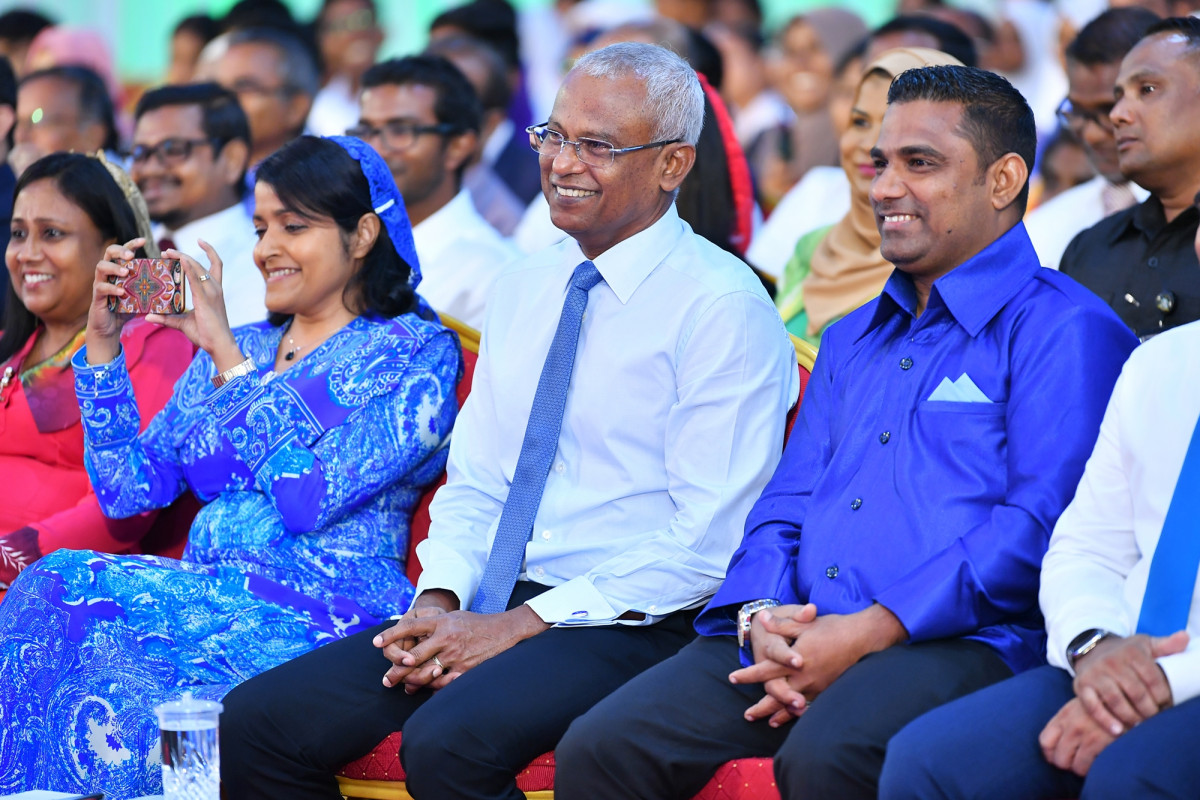 ފެބްރުއަރީ 21، 2019: ބައިނަލްއަޤްވާމީ މާދަރީ ބަހުގެ ދުވަސް ފާހަގަކުރުމަށް ދަރުބާރުގޭގައި ބޭއްވި ޖަލްސާގެ ތެރެއިން
