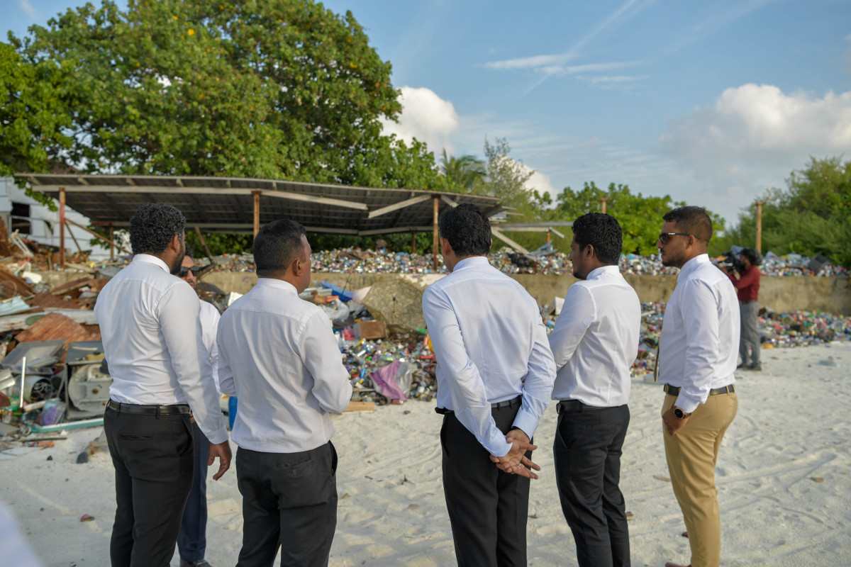 ފެބްރުއަރީ 27، 2019: ރައީސުލްޖުމްހޫރިއްޔާގެ ނައިބު ފައިސަލް ނަސީމް ކ. ގާފަރަށް ކުރެއްވި ޒިޔާރަތުގެ ތެރެއިން