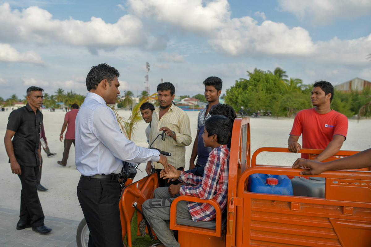 ފެބްރުއަރީ 27، 2019: ރައީސުލްޖުމްހޫރިއްޔާގެ ނައިބު ފައިސަލް ނަސީމް ކ. ގާފަރަށް ކުރެއްވި ޒިޔާރަތުގެ ތެރެއިން