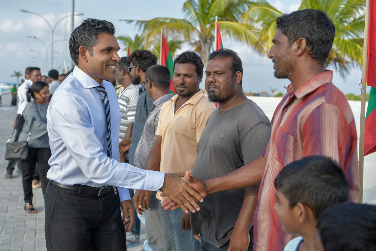 ފެބްރުއަރީ 27، 2019: ރައީސުލްޖުމްހޫރިއްޔާގެ ނައިބު ފައިސަލް ނަސީމް ކ. ގާފަރަށް ކުރެއްވި ޒިޔާރަތުގެ ތެރެއިން