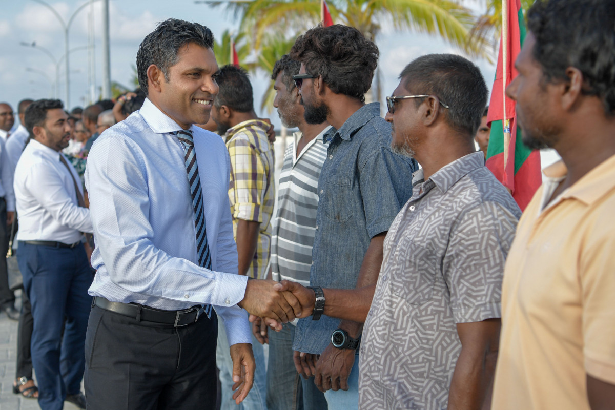 ފެބްރުއަރީ 27، 2019: ރައީސުލްޖުމްހޫރިއްޔާގެ ނައިބު ފައިސަލް ނަސީމް ކ. ގާފަރަށް ކުރެއްވި ޒިޔާރަތުގެ ތެރެއިން