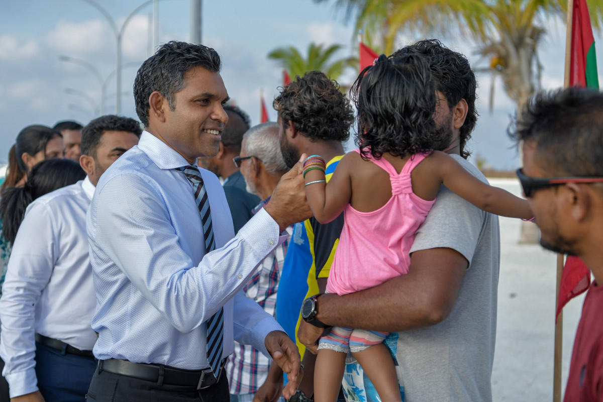 ފެބްރުއަރީ 27، 2019: ރައީސުލްޖުމްހޫރިއްޔާގެ ނައިބު ފައިސަލް ނަސީމް ކ. ގާފަރަށް ކުރެއްވި ޒިޔާރަތުގެ ތެރެއިން