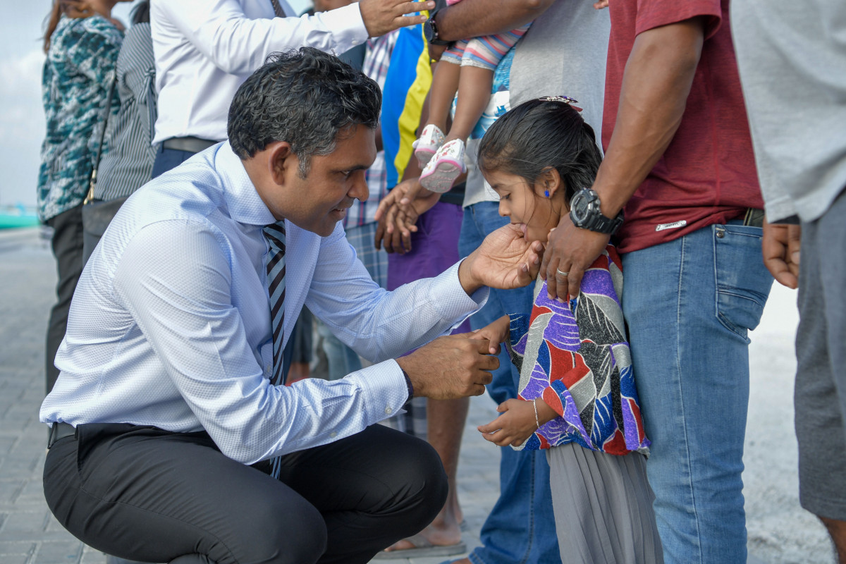 ފެބްރުއަރީ 27، 2019: ރައީސުލްޖުމްހޫރިއްޔާގެ ނައިބު ފައިސަލް ނަސީމް ކ. ގާފަރަށް ކުރެއްވި ޒިޔާރަތުގެ ތެރެއިން