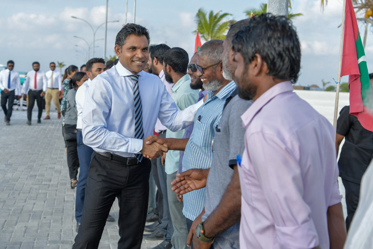 ފެބްރުއަރީ 27، 2019: ރައީސުލްޖުމްހޫރިއްޔާގެ ނައިބު ފައިސަލް ނަސީމް ކ. ގާފަރަށް ކުރެއްވި ޒިޔާރަތުގެ ތެރެއިން