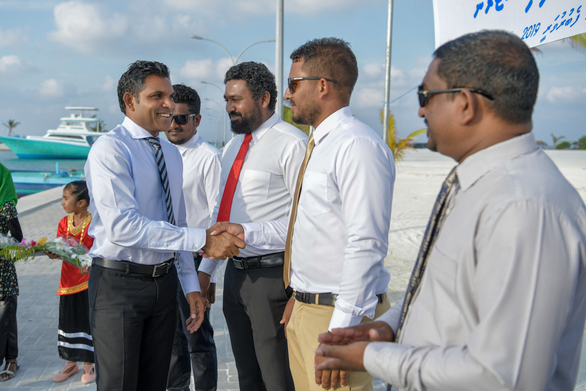 ފެބްރުއަރީ 27، 2019: ރައީސުލްޖުމްހޫރިއްޔާގެ ނައިބު ފައިސަލް ނަސީމް ކ. ގާފަރަށް ކުރެއްވި ޒިޔާރަތުގެ ތެރެއިން