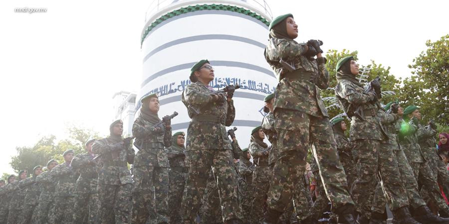 ދިވެހި އަންހެން ސިފައިންގެ ޚިދުމަތަށް 30 އަހަރު