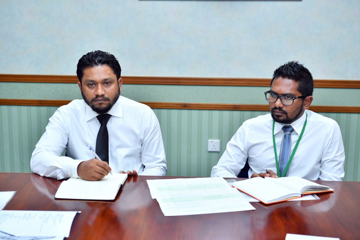 13 މާރިޗް 2019 -- ރައީސުލްޖުމްހޫރިއްޔާ ކ. ދިއްފުށި ކައުންސިލް މެންބަރުންނާ ބައްދަލުކުރެއްވުމުގެ ތެރެއިން -- ފޮޓޯ: ރައީސްއޮފީސް