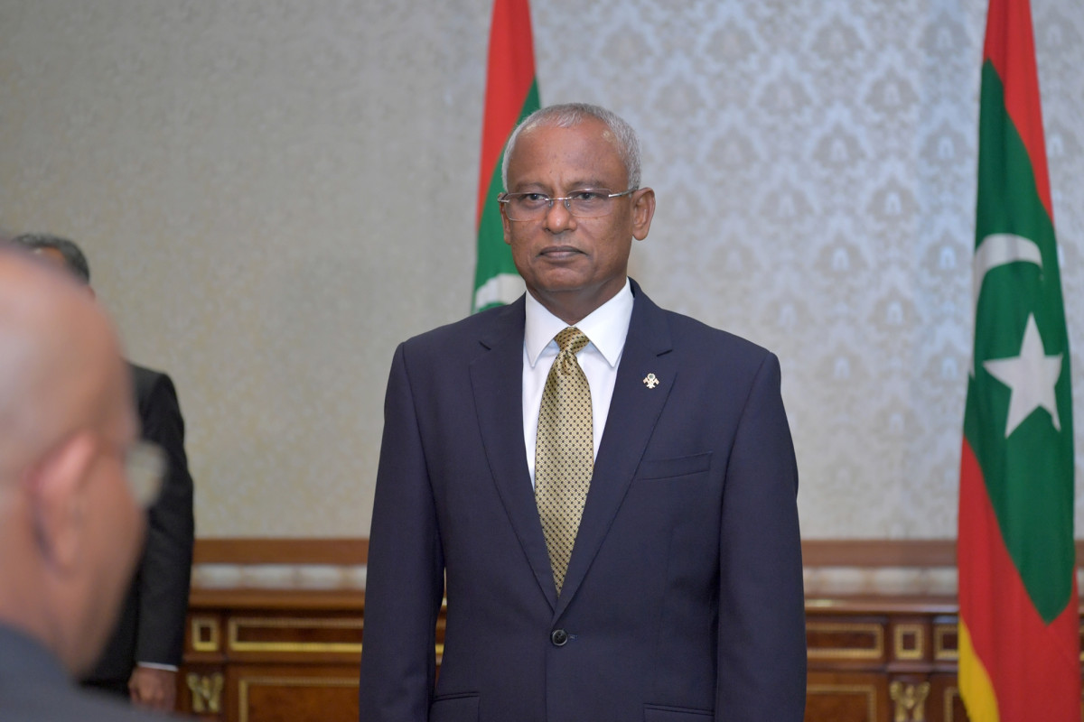 13 މާރިޗް 2019 -- ރައީސުލް ޖުމްހޫރިއްޔާ އިބްރާހިމް މުހައްމަދު ޞާލިހް -- ފޮޓޯ: ރައީސް އޮފީސް