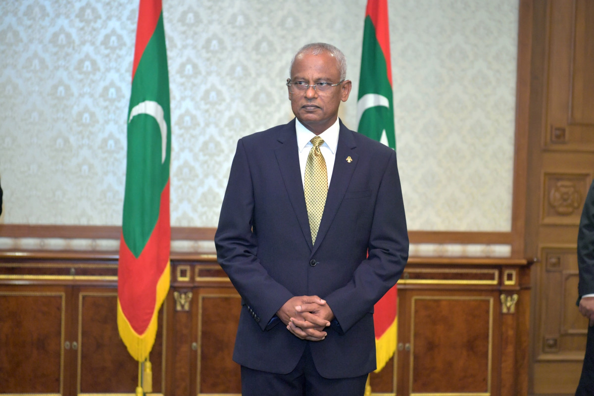 13 މާރިޗް 2019 -- ރައީސުލް ޖުމްހޫރިއްޔާ އިބްރާހިމް މުހައްމަދު ޞާލިހް -- ފޮޓޯ: ރައީސް އޮފީސް