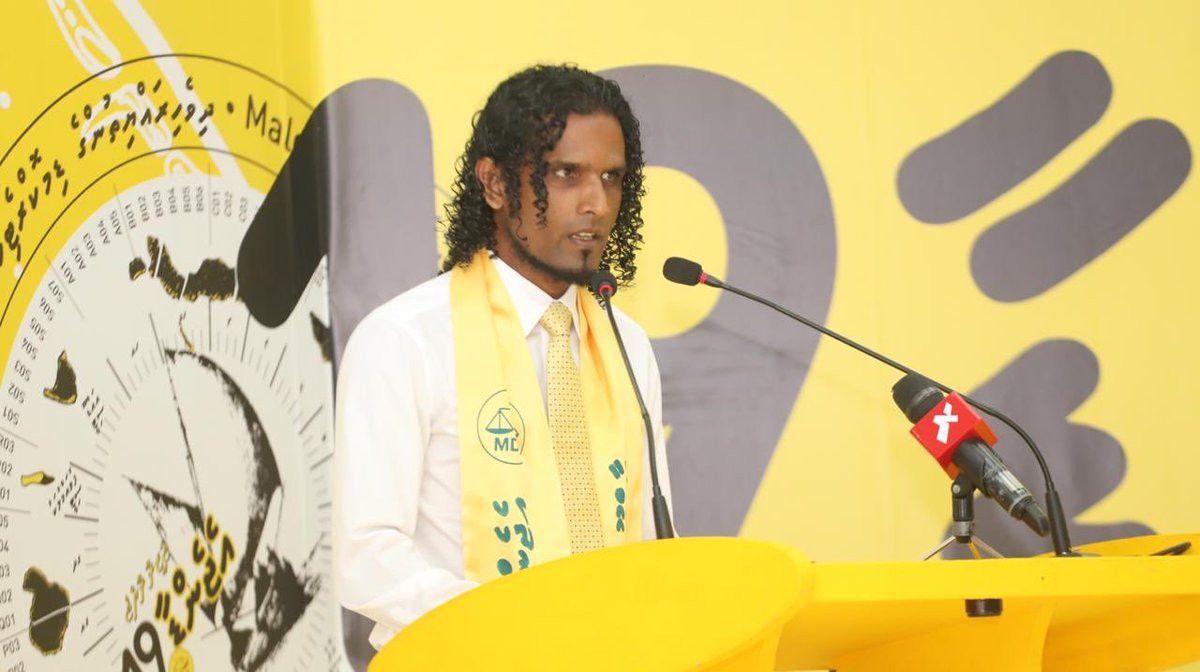 ދާންދޫ ދާއިރާއަށް ވާދަ ކުރައްވާ އެމްޑީޕީގެ ކެންޑިޑޭޓް ޔައުގޫބު: ތަފާތު ވާހަކަތެއް ހުވަދޫ ބަހުރުވައިން