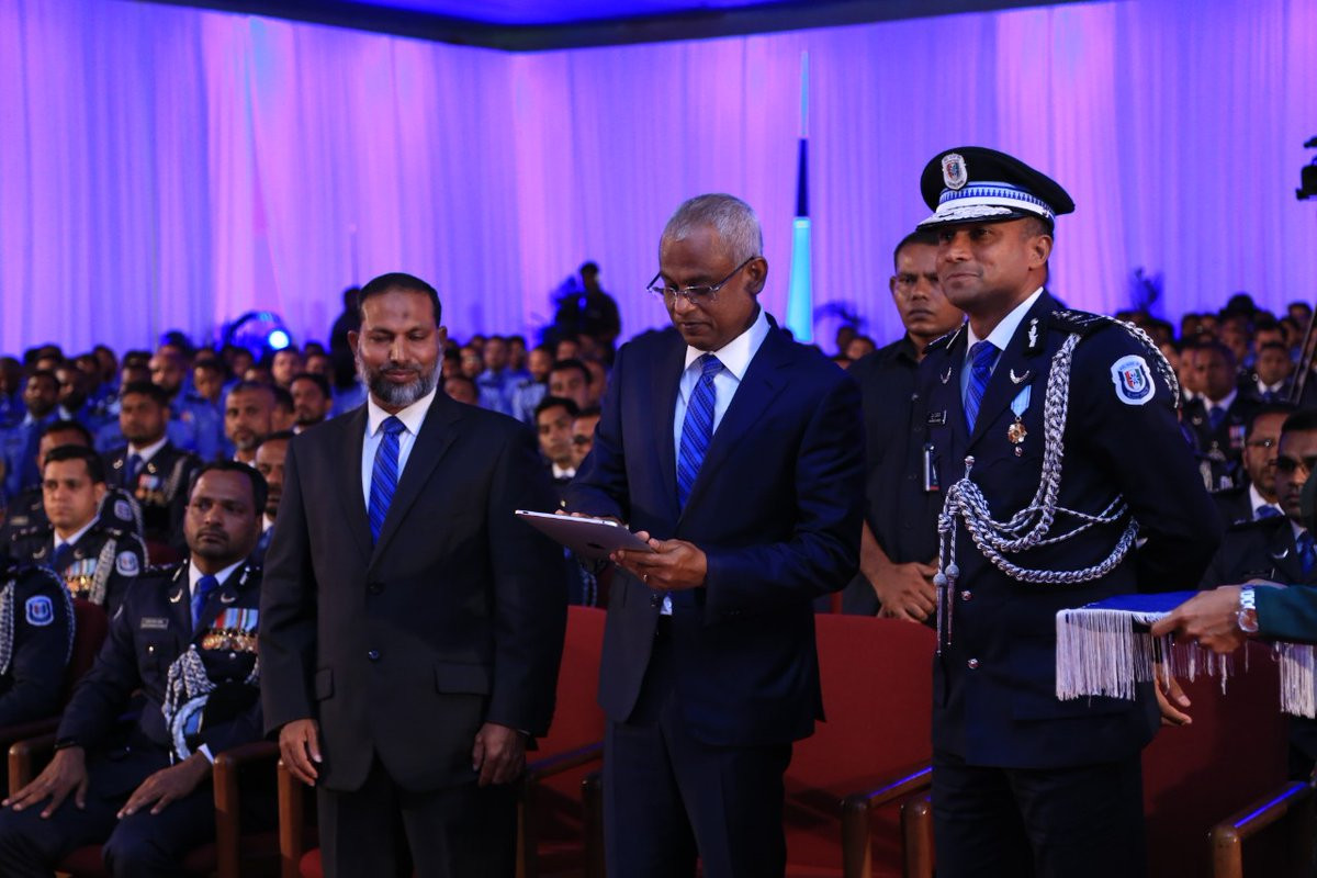 ކޮމިޝަނަރ އޮފް ޕޮލިސް މުޙައްމަދު ހަމީދު، ރައީސުލްޖުމްހޫރިއްޔާ އިބްރާހިމް މުޙައްމަދު ސޯލިހުގެ އަރިހުގައި