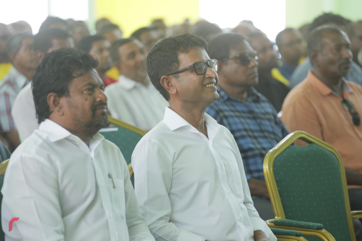 31 މާރިޗް 2019 -- ރައީސުލް ޖުމްހޫރިއްޔާ ހޯރަފުއްޓަށް ވަޑައިގަތުން، ހޯރަފުށީގައި ބޭއްވި ޖަލްސާގެ ތެރެއިން- ފޮޓޯ: ރާއްޖެ.އެމްވީ