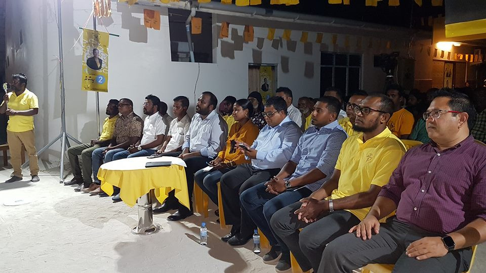 ތުޅާދޫގައި ރޭ ބޭއްވި އެޖެންޑާ 19 ޖަލްސާގައި ޖޭޕީގެ އިސް ބޭފުޅުން