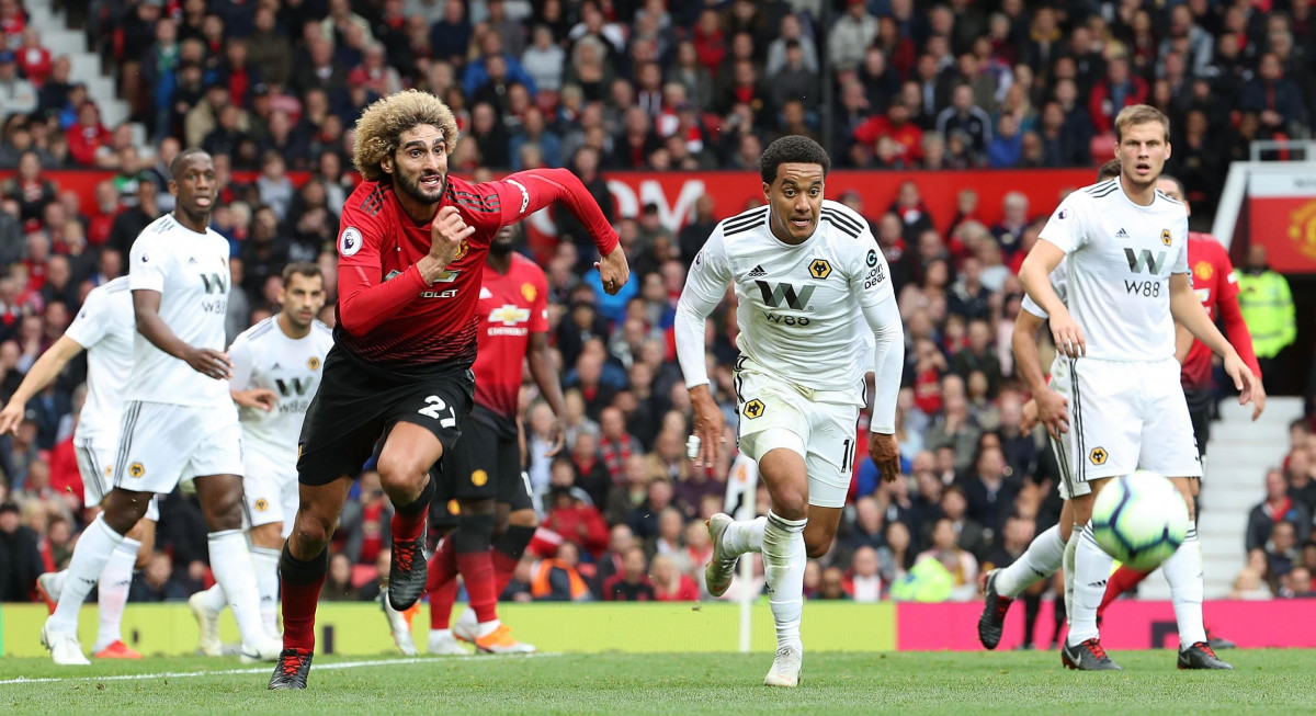 ވޮލްވްސްއާއި ޔުނައިޓެޑް ވާދަކުރި މެޗުގެ ތެރެއިން