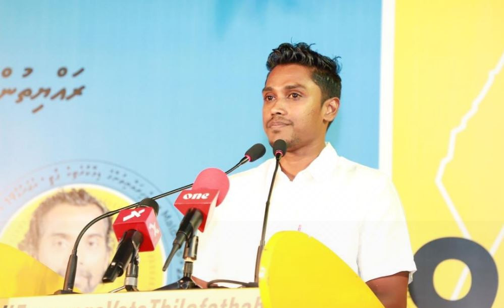 މައްޗަންގޮޅީ ދެކުނު ދާއިރާއަށް ވާދަކުރައްވާ އަހުމަދު ހައިތަމް