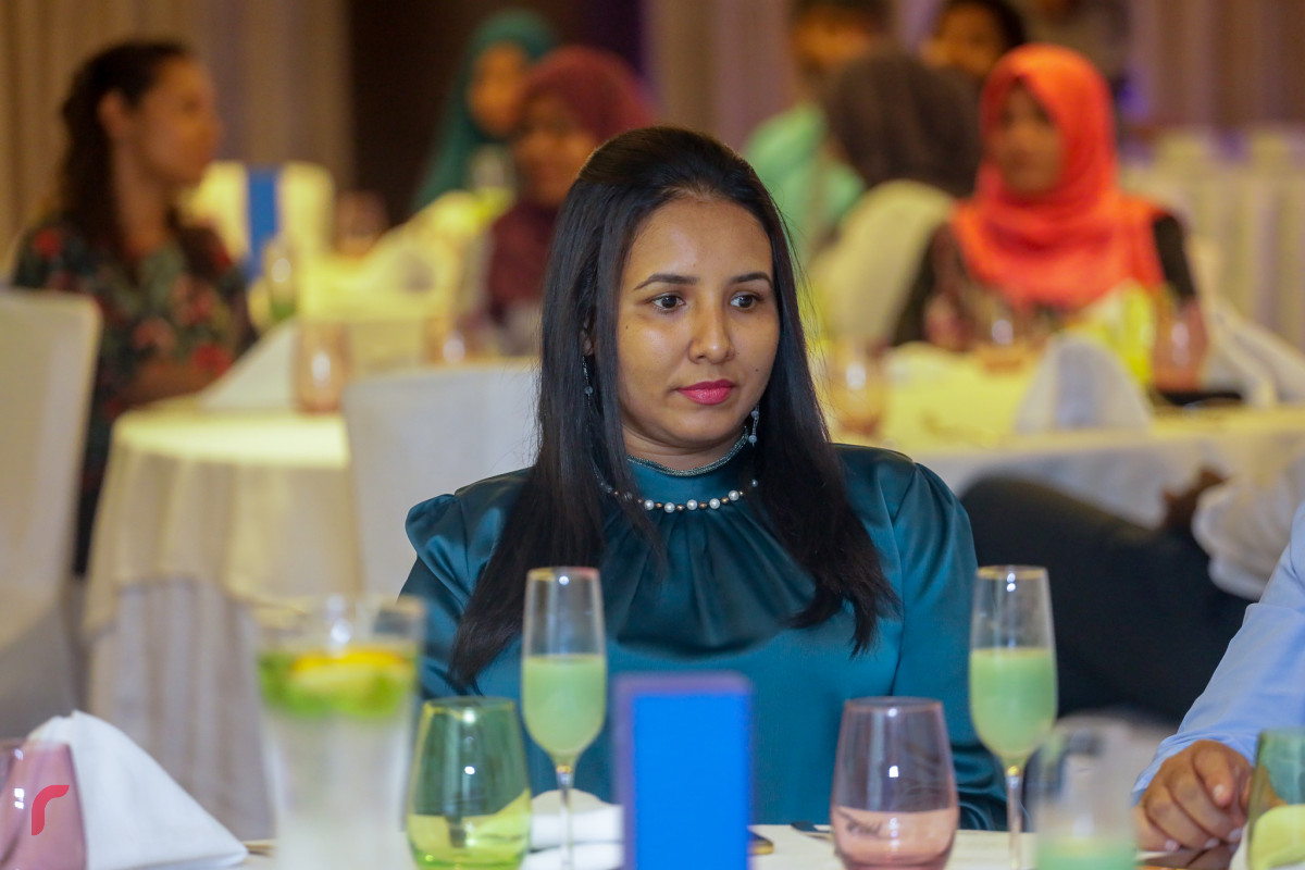 15 އޭޕްރިލް 2019 --"ނަފްސާނީ ދުޅަހެޔޮ ރާއްޖެ" އިފްތިތާހު ކުރުމުގެ ހަފްލާގެ ތެރެއިން-- ފޮޓޯ: ޝުއައިބް މުހައްމަދު