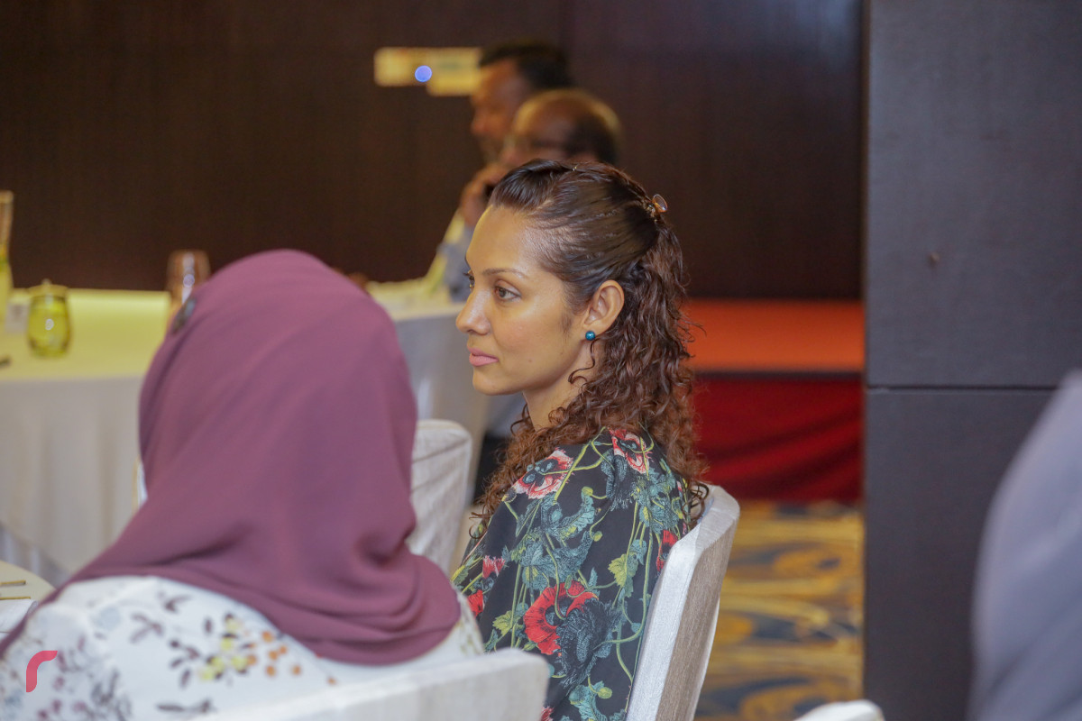 15 އޭޕްރިލް 2019 --"ނަފްސާނީ ދުޅަހެޔޮ ރާއްޖެ" އިފްތިތާހު ކުރުމުގެ ހަފްލާގެ ތެރެއިން-- ފޮޓޯ: ޝުއައިބް މުހައްމަދު