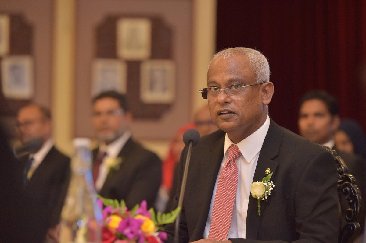 President Ibrahim Mohamed Solih