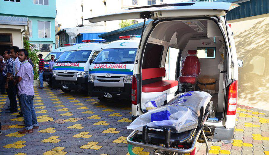 ރާއްޖޭގައި ބޭނުން ކުރާ އެމްބިއުލާންސް ތަކެއް