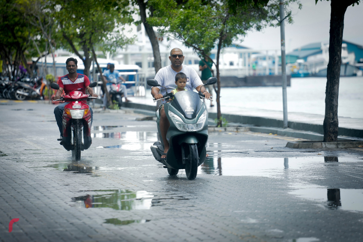 20 އޭޕްރިލް 2019: މާލެ އަށް ކުރަމުންދާ ވިއްސާރަ-- ފޮޓޯ: ޝުއައިބް މުހައްމަދު