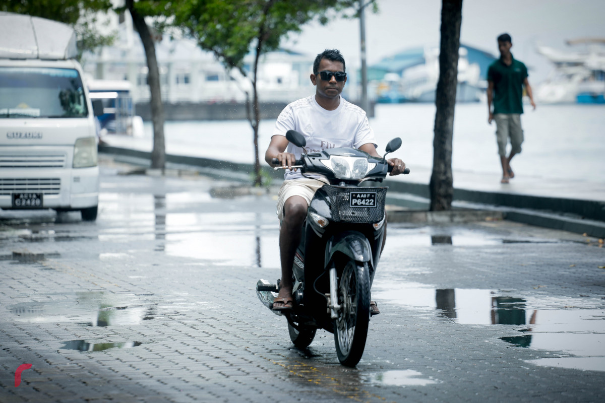 20 އޭޕްރިލް 2019: މާލެ އަށް ކުރަމުންދާ ވިއްސާރަ-- ފޮޓޯ: ޝުއައިބް މުހައްމަދު