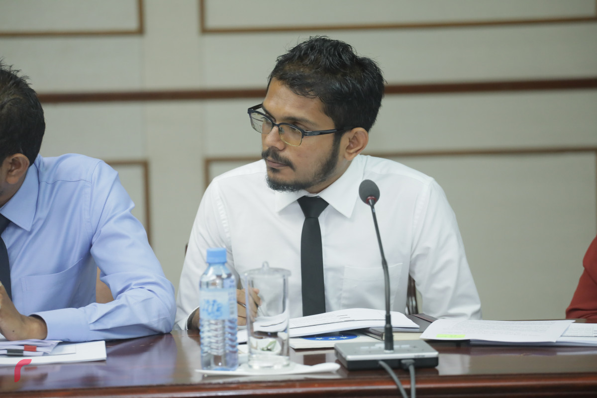 22 އޭޕްރިލް 2019: އިޖްތިމާއީ ކޮމެޓީގެ ބައްދަލުވުމުގެ ތެރެއިން-- ފޮޓޯ: ޝުއައިބް މުހައްމަދު