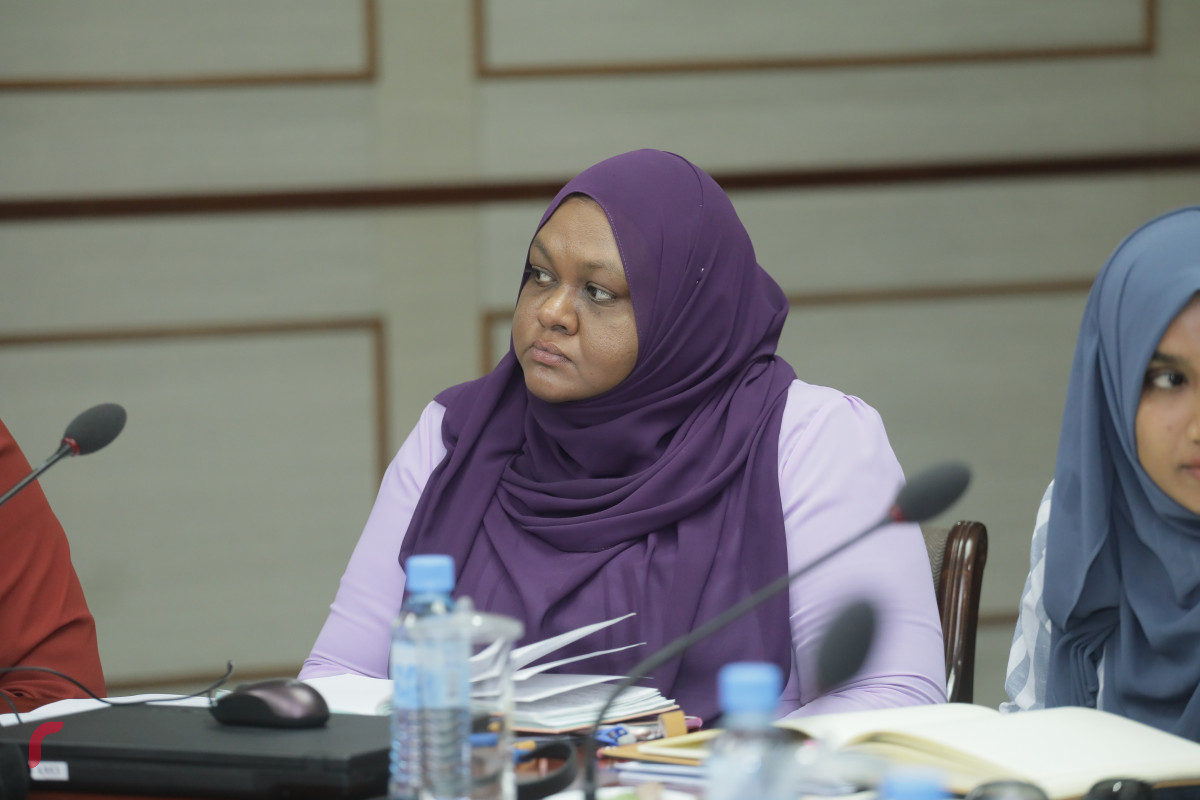 22 އޭޕްރިލް 2019: އިޖްތިމާއީ ކޮމެޓީގެ ބައްދަލުވުމުގެ ތެރެއިން-- ފޮޓޯ: ޝުއައިބް މުހައްމަދު