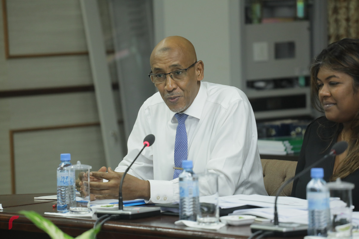 22 އޭޕްރިލް 2019: އިޖްތިމާއީ ކޮމެޓީގެ ބައްދަލުވުމުގެ ތެރެއިން-- ފޮޓޯ: ޝުއައިބް މުހައްމަދު