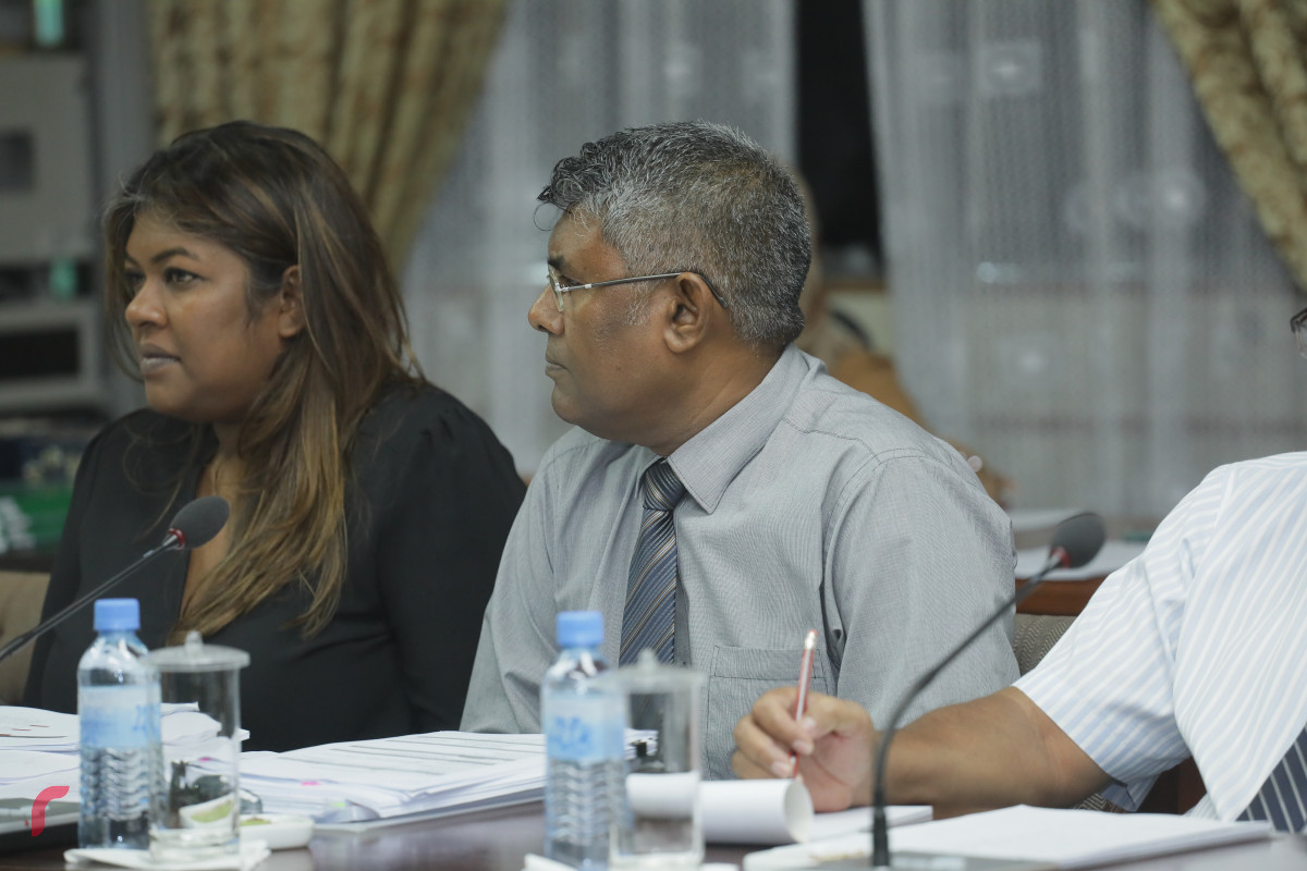 22 އޭޕްރިލް 2019: އިޖްތިމާއީ ކޮމެޓީގެ ބައްދަލުވުމުގެ ތެރެއިން-- ފޮޓޯ: ޝުއައިބް މުހައްމަދު