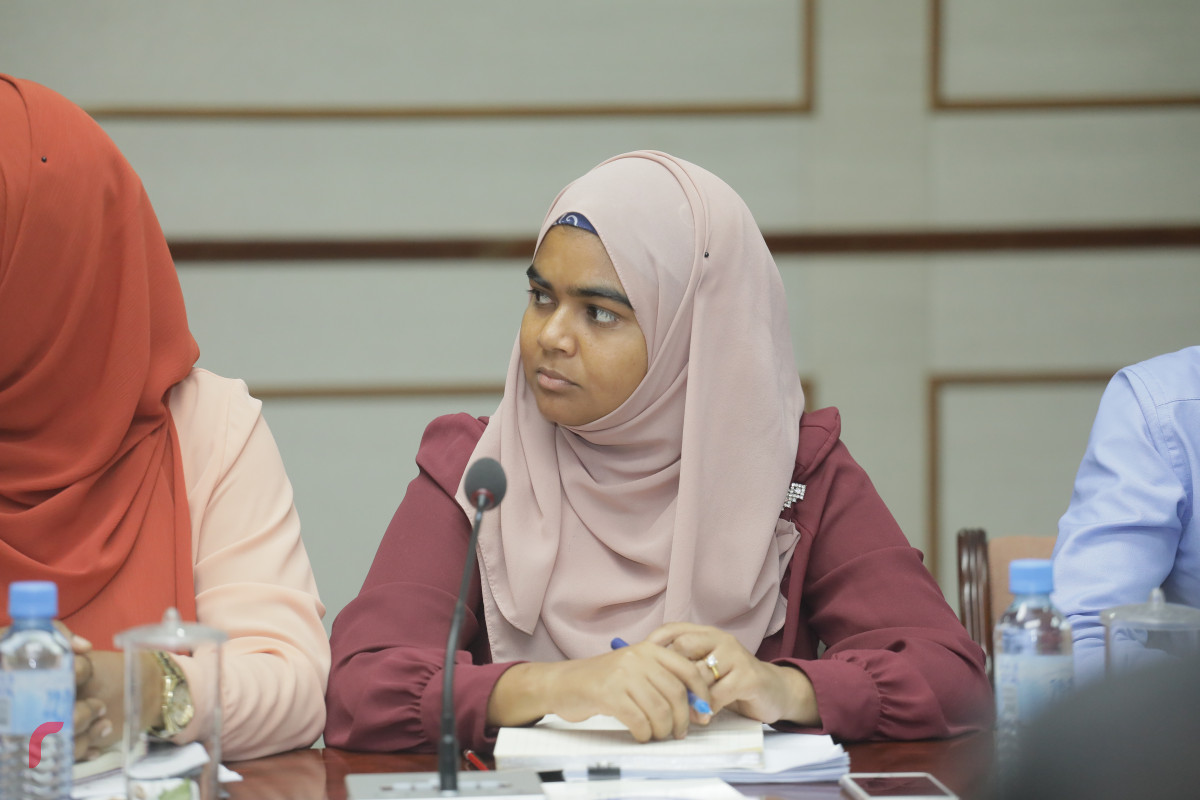 22 އޭޕްރިލް 2019: އިޖްތިމާއީ ކޮމެޓީގެ ބައްދަލުވުމުގެ ތެރެއިން-- ފޮޓޯ: ޝުއައިބް މުހައްމަދު