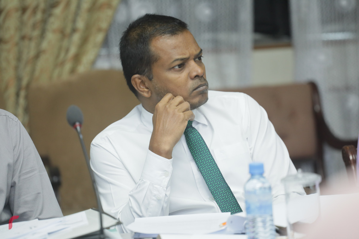 22 އޭޕްރިލް 2019: އިޖްތިމާއީ ކޮމެޓީގެ ބައްދަލުވުމުގެ ތެރެއިން-- ފޮޓޯ: ޝުއައިބް މުހައްމަދު